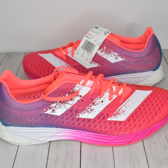 Adidas Adizero Pro M Signal Shock Pink Shoes 10.5 main image 6